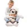 Image de NICI Paresseux Izzy Icetumbler en Peluche avec Bonnet, 50 cm, Beige, Doux, Adorable Compagnon pour câlins et Jeux, Superbe idée Cadeau pour Enfants et Adultes   62430