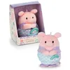 Image de NICI mymochi 62581 Peluche Cochon Onk de 8 cm avec Coquillage et Costume de sirène dans Une boîte Cadeau, 8,5 x 6,5 x 10 cm, Rose, Douce, Peluche Kawaii pour câlins et Jeux