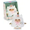 Image de NICI mymochi 62582 Peluche Mouton Wools de 8 cm avec Arc-en-Ciel et Costume de Licorne dans Une boîte Cadeau, 8,5 x 6,5 x 10 cm, Blanc, Douce, Adorable Peluche Kawaii pour câlins et Jeux