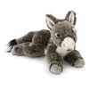 Image de NICI 62604 Âne en Peluche, 20 cm, Gris, Doux, Adorable Compagnon pour câlins et Jeux, Superbe idée Cadeau pour Enfants et Adultes