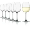Image de Stölzle_Lausitz Verres à Vin Blanc Weinland Lot de 6, 350 ml   Verres à Vin Idéal pour Grands Vins Blancs & Rouges Moyens   Verre à Vin Blanc Élégant en Cristal   Lavable au Lave-Vaisselle