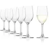 Image de Stölzle Lausitz Verres à Vin Blanc Classic Lot de 6, 305ml   Verres en Cristal Robustes Idéaux pour les Vins Blancs & Rouges Légers   Lavables au Lave-vaisselle, Qualité Allemande
