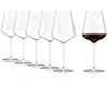 Image de Stölzle Lausitz Verres à Vin Bordeaux Symphony Lot de 6 × 645 ml   Élégants verres à vin rouge pour Bordeaux   Cristal pour arômes optimaux   Compatibles lave vaisselle & résistants aux chocs