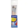 Image de Pelikan 718163 Pinceau pour peintures à lhuile ou à leau 5 pièces Taille du pinceau: 2, 4, 6, 10