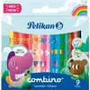 Image de Pelikan Marqueur Jumbo Combine 9 Couleurs
