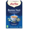 Image de YOGI TEA   Bonne Nuit Bio   Infusion Relaxante Sans Caféine au Fenouil, Fleurs de Camomille & Racine de Valériane   Détente & Sommeil   17 Sachets