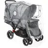 Image de Reer 2144227 Habillage Pluie pour Poussette Double