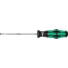 Image de Wera 05008007001 335 Tournevis pour vis à fente, 0.4 x 2.5 x 75 mm, Noir/vert
