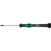 Image de Wera 05118090001 2052 Tournevis électronicien hexagonal à tête sphérique, 1.5 mm x 60 mm, Noir/vert