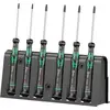 Image de Jeu de tournevis Wera 2067/6 TORX® BO pour lélectronique et la mécanique de précision 6 pièces Tamper Resistant TORX® Profil