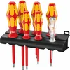 Image de Wera 05006147001 160 i/7 Rack Jeu de tournevis Kraftform Plus Série 100 + single-pole phase tester + Rack, 7 pièces