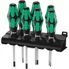 Image de Wera 335/350/367/7 Lasertip pour latelier Jeu de tournevis 7 pièces vis à fente, cruciforme Phillips, vis Pozidriv, TORX® intérieur