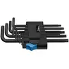 Image de Wera 967 L/9 TORX® HF TORX® intérieur Jeu de clés mâles coudées T 8, T 9, T 10, T 15, T 20, T 25, T 27, T 30, T 40 9 pièces