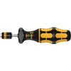 Image de Wera 05074731001 7441 Kraftform ESD, Tournevis dynamométrique réglable avec mandrin à serrage rapide Rapidaptor, 1/4 pouce, 1,2-3,0 Nm, Noir/jaune
