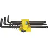 Image de Wera 950 PKL/9 SZ N 6 pans intérieurs Jeu de clés mâles coudées 5/64 pouces, 3/32 pouces, 1/8 pouces, 5/32 pouces, 3/16 pouces, 7/32 pouces, 1/4 pouces, 5/16