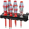 Image de Wera 05022728001 3160 i/7 Jeu de tournevis, acier inoxydable + Rack, 7 pièces