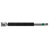 Image de Wera 05003531001 8796 LA Rallonge Zyklop « flexible-lock » avec bague à rotation rapide, longue, 1/4", 1/4 pouce x 150.0 mm, Argent/noir