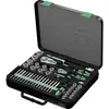 Image de Jeu de clés à douille Wera 8100 SA/SC 2 Zyklop métrique 1/4 (6.3 mm), 1/2 (12.5 mm) 43 pièces 05160785001