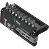 Image de Wera 8755-9 IDC Impaktor 05057684001 Bit-Check Jeu d'embouts/Porte-embouts à aimant annulaire 10 pièces Noir