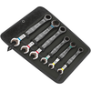 Image de Wera Jeu De Clés Mixtes À Cliquet/ Clés Double Fourche Joker - (Jeu De 6pcs)