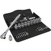 Image de Wera Zyklop Metal 8100 SC 8 Jeu de clés à douille métrique 1/2 (12.5 mm) 28 pièces 05004078001