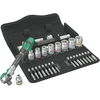 Image de Wera 05004049001 29 Pièces 8100 SB 9 Zyklop Speed Ratel- Et Douilles Dans Un Étui - 3/8" - Pouce