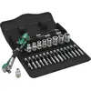 Image de Jeu de clés à douille Wera 8100 SA Zyklop Speed métrique 1/4 (6.3 mm) 28 pièces 05004016001