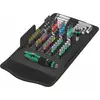 Image de Wera Kraftform Kompakt 100 05057460001 Jeu dembouts 52 pièces vis à fente, vis Pozidriv, cruciforme Phillips, TORX® intérieur, 6 pans intérieurs BiTorsion