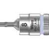 Image de Wera 8767 A 05003360001 6 pans intérieurs (TX) Douille-embout T 8 1/4 (6.3 mm)