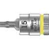 Image de Wera 8767 A 05003363001 6 pans intérieurs (TX) Douille-embout T 15 1/4 (6.3 mm)