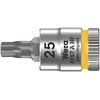 Image de Wera 05003365001 8767 A HF Torx Douille-Embout Zyklop à emmanchement 1/4" avec fonction de retenue, TX 25 x 28 mm, Jaune