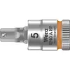 Image de Wera 8740 A 05003335001 6 pans intérieurs Douille-embout 5 mm 1/4 (6.3 mm)