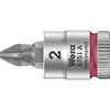 Image de Wera 8751 A 05003351001 cruciforme Phillips Douille-embout fonction de retenue 6.3 mm 1/4 PH 2 1/4 (6.3 mm)