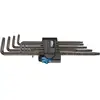 Image de Wera 967/9 TX XL HF 1 TORX® intérieur Jeu de clés mâles coudées T 8, T 9, T 10, T 15, T 20, T 25, T 27, T 30, T 40 9 pièces