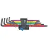 Image de Wera 967/9 TX XL TORX® intérieur Jeu de clés mâles coudées T 8, T 9, T 10, T 15, T 20, T 25, T 27, T 30, T 40 9 pièces