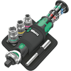 Image de Wera 05004281001 Ensemble De 18 Pièces 8009 Zyklop Pocket Set 2 Jeu De Cliquets Et Douilles - 3/8" + 1/4"