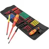 Image de Tournevis porte-embouts Wera 05006617001 VDE 26 pièces cruciforme Phillips, vis Pozidriv, TORX, 6 pans intérieurs, vis à fente