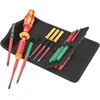 Image de Wera 05006605001 Jeu 15 Pièces Kraftform Kompakt VDE 15 Couple 1,2-3,0 Nm Extra Slim 1 Trouve-outils Jeu De Lames Interchangeables Dans Une Pochette