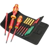 Image de Wera 05006609001 16 Pièces Kraftform Kompakt VDE 16 Torque 1.2-3.0 Nm Extra Slim 1 Tool Finder Changer Set In Case