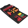 Image de Wera Kraftform Kompakt VDE 24 Allrounder Set 1 VDE Lots de lames de rechange cruciforme Phillips, vis Pozidriv, TORX, vis à fente, 6 pans intérieurs, carré