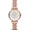 Image de Emporio Armani Watch For Women, 32mm Rose gold tone Quartz Two hand movement with Stainless steel strap