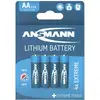Image de Ansmann Extreme Pile LR6 (AA) lithium 2850 mAh 1.5 V 4 pc(s)