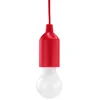 Image de HyCell Pull Light avec tirette, incl. piles AAA (1 pce)   Lampe LED portative rouge   Lampe mobile pour le jardin, la remise, le camping, la tente, le grenier, l'armoire ou comme décoration de fête
