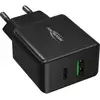 Image de Ansmann HomeCharger HC218PD Chargeur USB 18 W 1x USB-A, 1x USB-C® Power Delivery noir intérieure