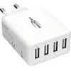 Image de Ansmann HomeCharger HC430 Chargeur USB 30 W 4x USB-A blanc intérieure