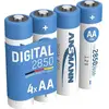 Image de Pile rechargeable LR6 (AA) NiMH Ansmann Digital HR06 2650 mAh 1.2 V 4 pc(s)