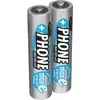 Image de Pile rechargeable LR3 (AAA) NiMH 1.2 V Ansmann 5035332 800 mAh 2 pc(s)