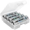Image de Ansmann Box 4 Boîte de piles 4x LR3 (AAA), LR6 (AA) (L x l x H) 67 x 55 x 22 mm