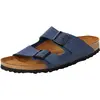 Image de Birkenstock 051751 Arizona Blue, Birko Flor Homme Blue EU 43