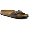 Image de Birkenstock 040093 Madrid mocca, Birkibuc Homme Mocca EU 39